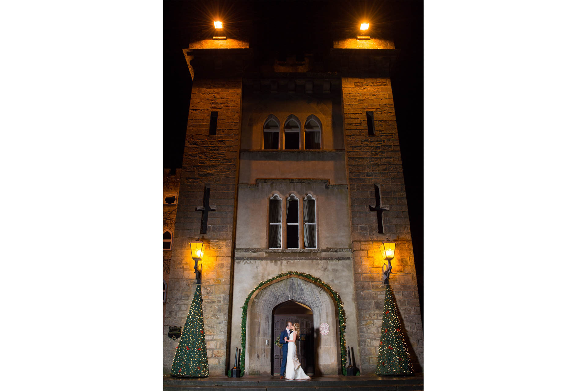 Picture of Alison and James at Cabra Castle on their wedding day captured by Fermanagh, Tyrone and Northern Ireland wedding photographer, Trevor Lucy Photography