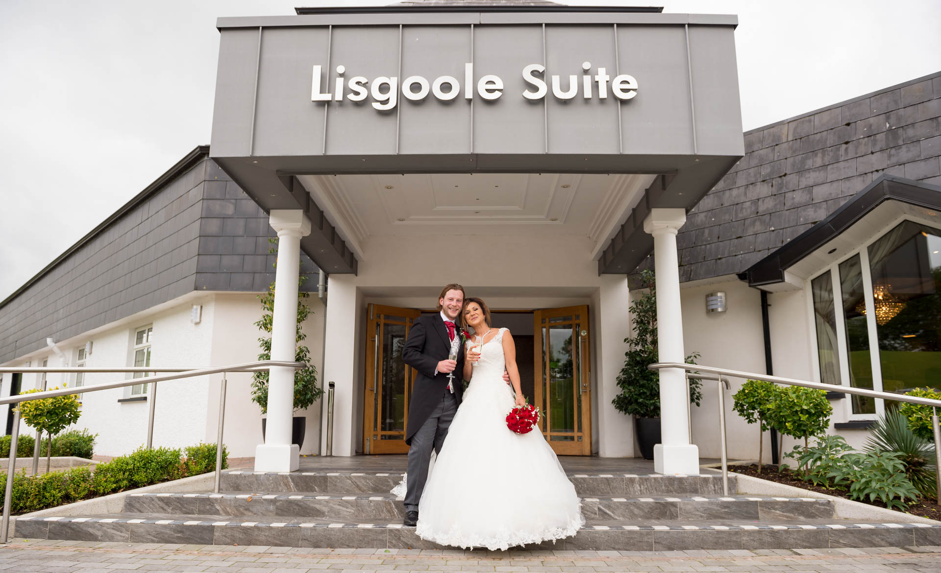 Picture of Deniz and Stevie at Killyhevlin Hotel, Enniskillen on their wedding day captured by Fermanagh, Tyrone and Northern Ireland Wedding Photographer, Trevor Lucy Photography